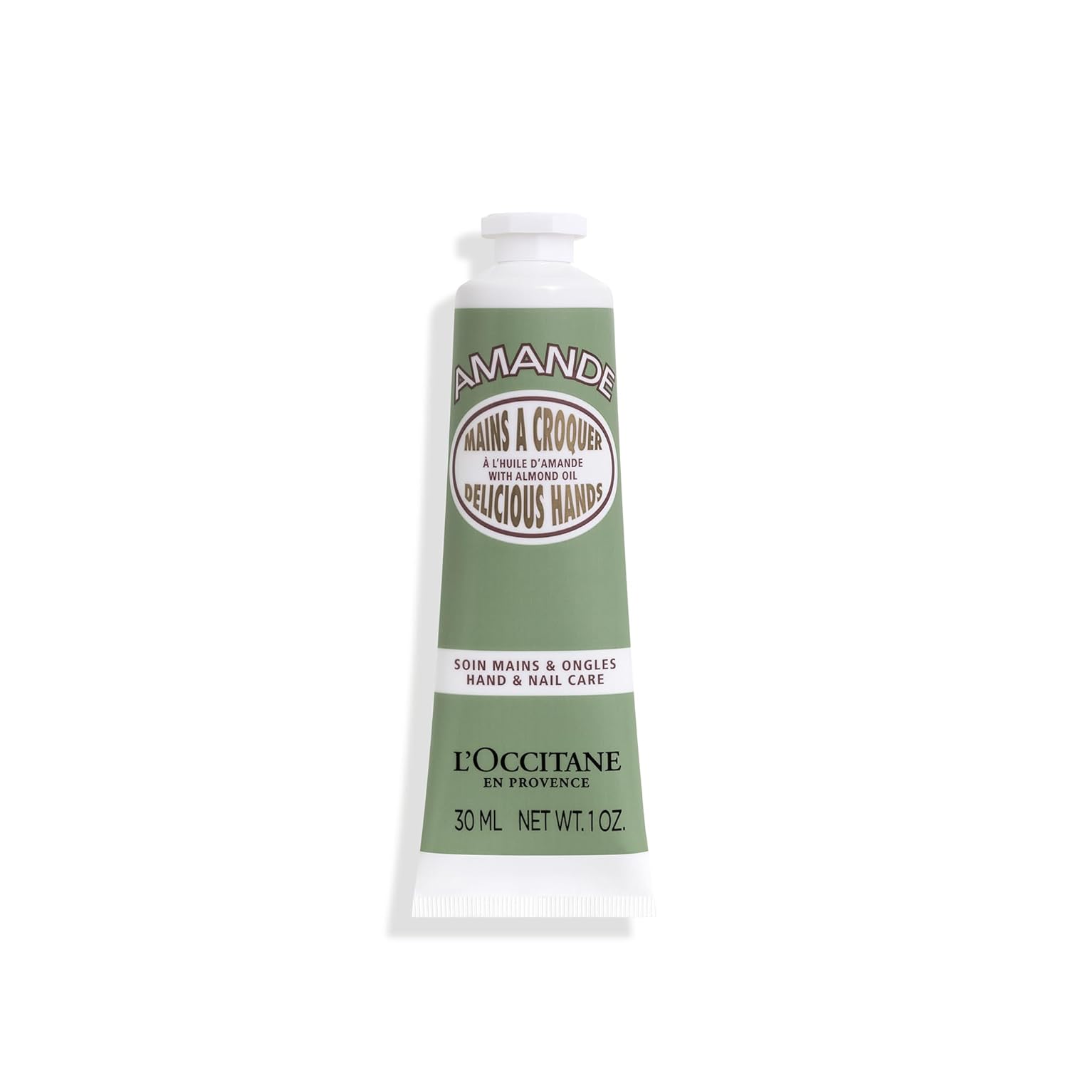 L’Occitane Almond Cream: Nourishes, Softens, and Protects Hands. L’Occitane Almond Delicious Hands, Hydrating Cream Softens, Moisturizes Nourishes & Protects Dry Skin & Cuticles, Fast-Absorbing, Vegan, Scented