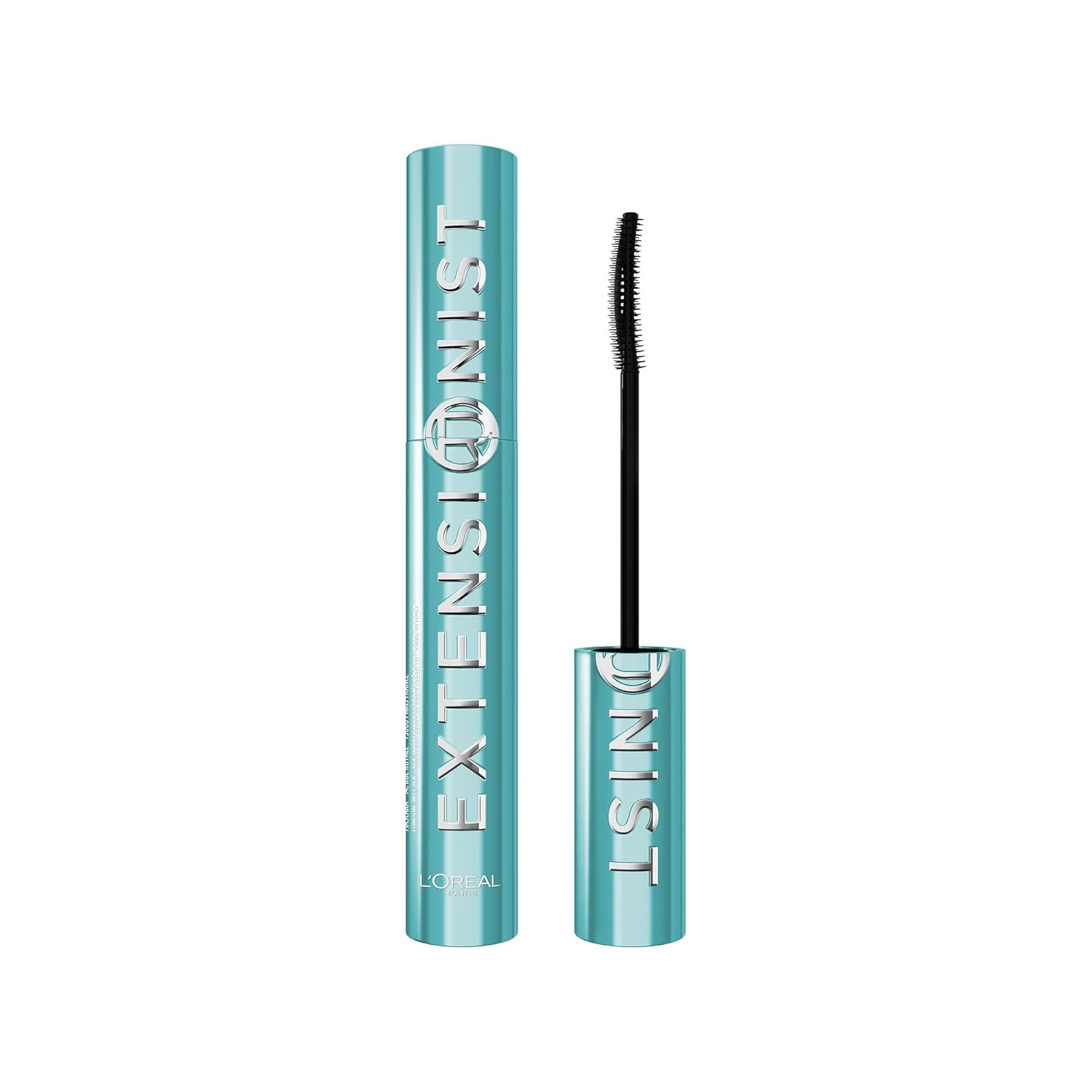 L'Oreal Paris Waterproof Mascara for Length, Volume, and Curl L'Oreal Paris Extensionist Waterproof Mascara, Lengthening, Volumizing, and Curling Formula For a Lash Extension Eye Makeup Look, Waterproof Black