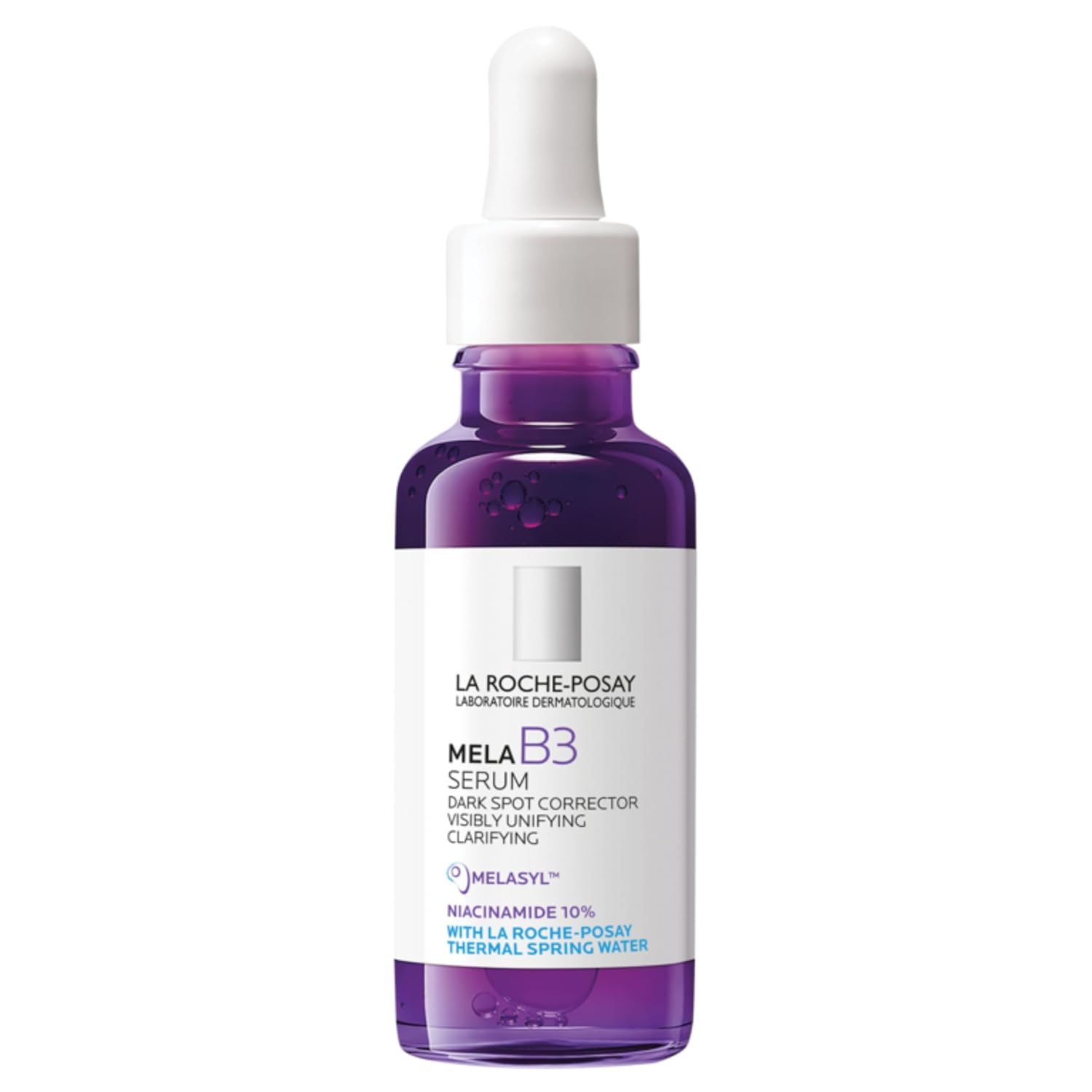 La Roche-Posay Mela B3: Dark Spot Corrector Serum La Roche-Posay Mela B3 Serum, Dark Spot Corrector With Anti-Aging Melasyl + 10% Niacinamide, Discoloration Correcting Serum for Sun Spots, Age Spots & Post-Acne Marks