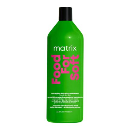 MATRIX Food For Soft Hydrating Conditioner For Dry and Brittle Hair - Moisturizes, Softens & Smooths, With Avocado Oil & Hyaluronic Acid, Vegan, For All Hair Types