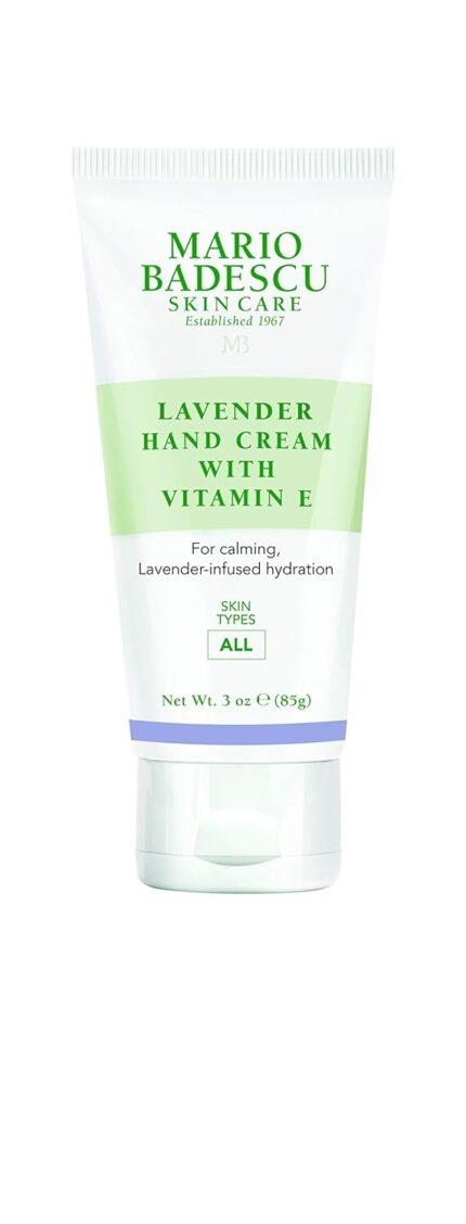 Mario Badescu Hand Cream With Vitamin E for Dry Cracked Hands, Moisturizing, Light and Fast-Absorbing, Ideal for All Skin Types
