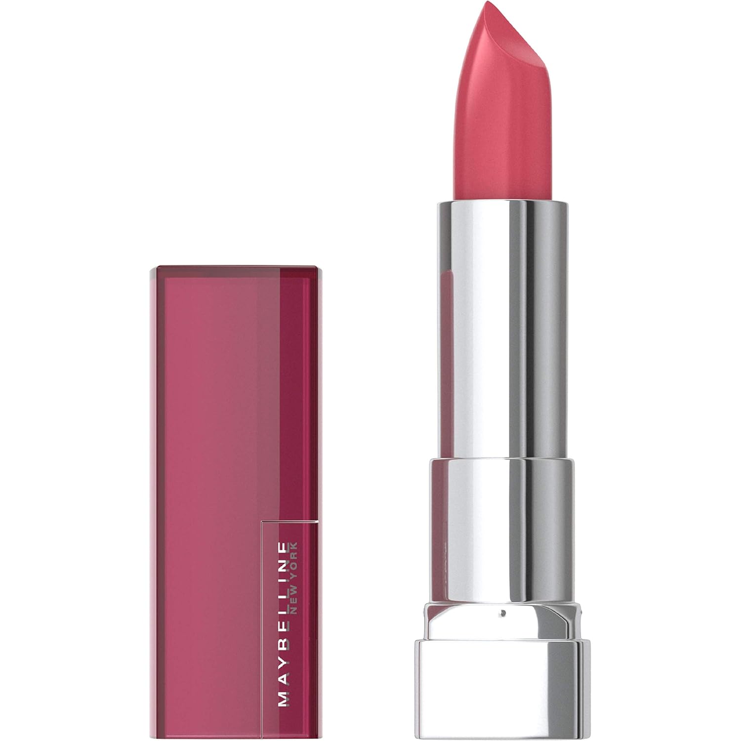 Maybelline Color Sensational Hydrating Lipstick in Coral Pink Maybelline Color Sensational Lipstick, Lip Makeup, Cream Finish, Hydrating Lipstick, Pink Wink, Coral Pink ,1 Count