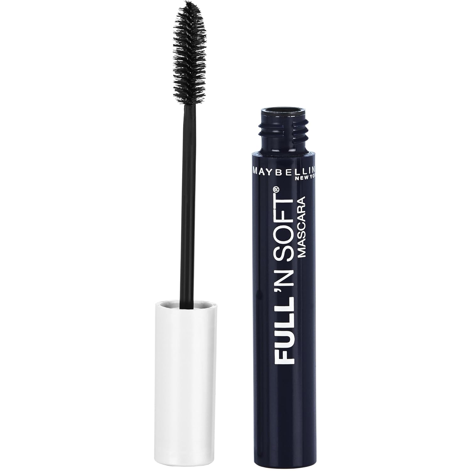 Maybelline Full 'N Soft Washable Mascara, Very Black, 1 Count Maybelline New York Full 'N Soft Washable Mascara, Very Black, 1 Count