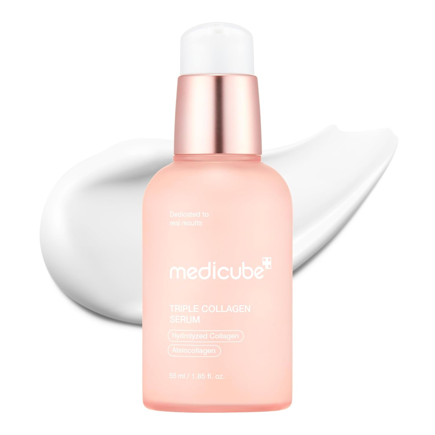 Medicube Triple Collagen Serum: Revitalize Dull Skin with Lightweight Hydration. Medicube Triple Collagen Serum 1.85 fl.oz - Nourish dull skin with Triple Collagen Complex - A lightweight serum with Niacinamide and Hyaluronic Acid - Korean Skincare