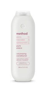 Method Volumizing Conditioner, Pure Peace – for Thicker, Fuller Looking Hair and Safe for Color-Treated Hair – Sulfate-Free, Paraben-Free and Cruelty-Free – 13.5 oz