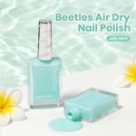 Mint Green Jelly Nail Polish - Quick Dry, Long-Lasting Summer Shine - Image 2