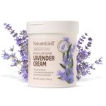 NATURE WELL Lavender Body Cream, Moisturizing Cream for Dry & Sensitive Skin, Relax & Recover Formula with Soothing Lavender, Hydrating Body Lotion Alternative, Dermatologist Tested, 16 Oz