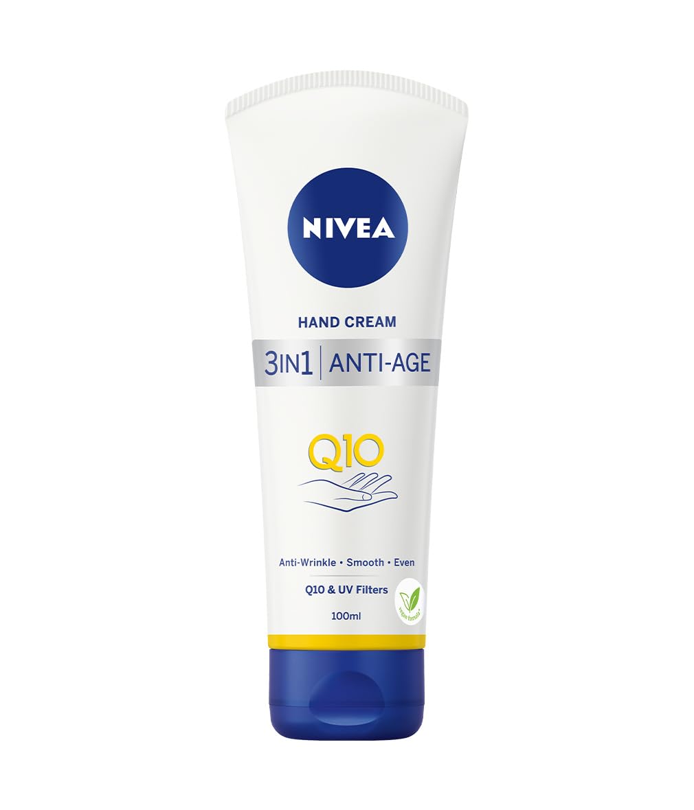 NIVEA Q10 Anti-Aging Rejuvenating Hand Cream, 100ml NIVEA Rejuvenating Hand Cream Anti-Age Care Q10 100 ml