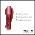 NYX Lip Lingerie XXL Matte Liquid Lipstick - Warm Up Red Rose - Image 2
