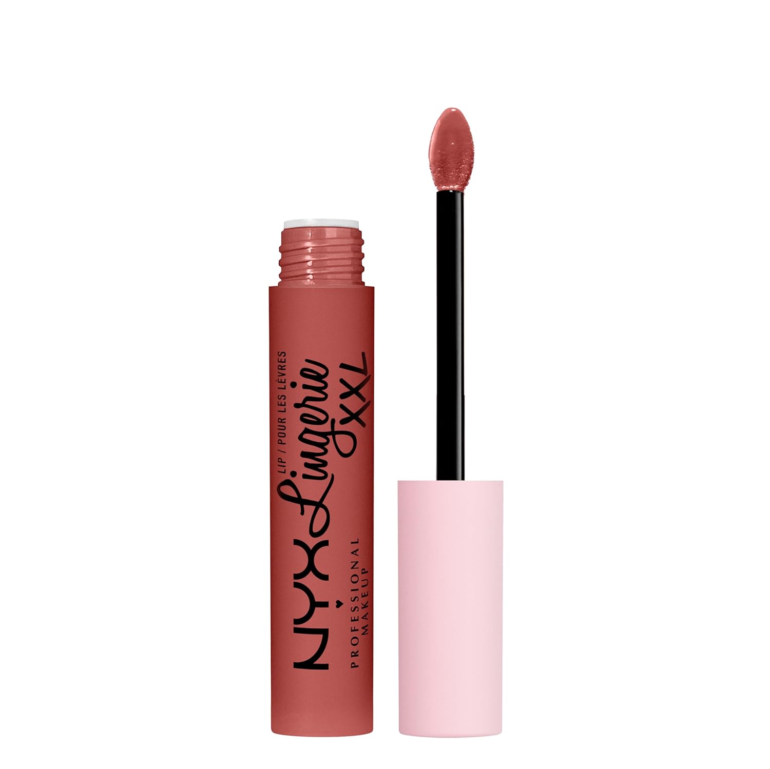 NYX Lip Lingerie XXL Matte Liquid Lipstick - Warm Up NYX PROFESSIONAL MAKEUP Lip Lingerie XXL Matte Liquid Lipstick - Warm Up (Red Rose)