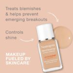 Neutrogena Oil-Free Acne Foundation with 0.5% Salicylic Acid, 40 Nude. - Image 2