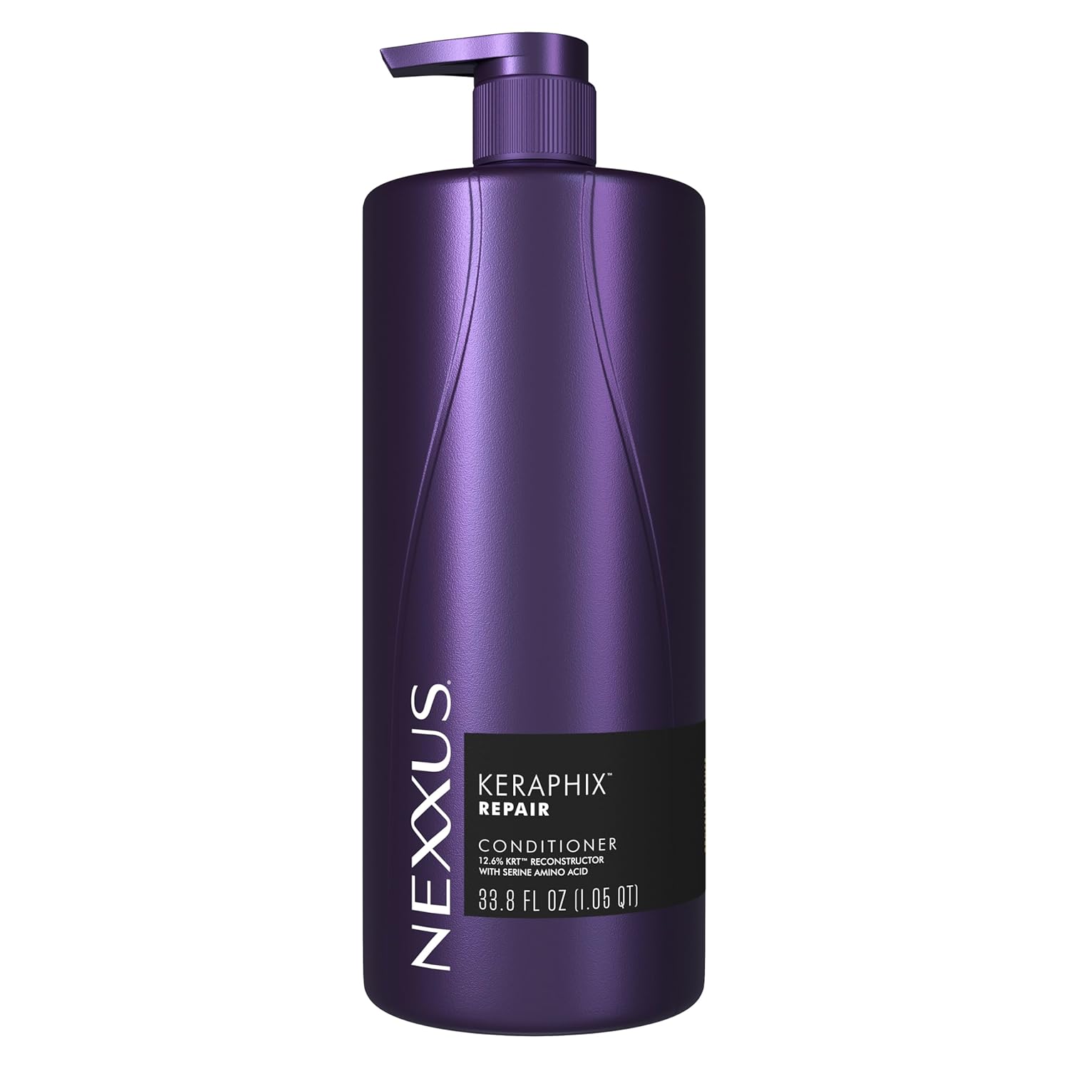 Nexxus KERAPHIX Conditioner: Repairing Damaged Hair with Keratin Nexxus KERAPHIX Conditioner Damage Repair for Damaged Hair Powered by KRT Keratin Resistance Therapy with Liquid Crystal Amino Acids 33.8 Fl oz