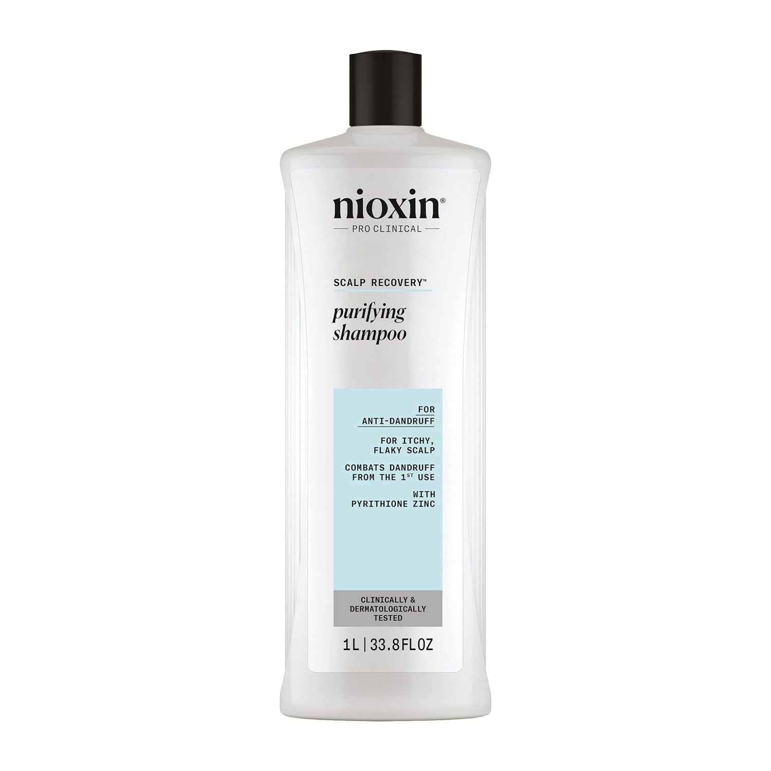 Nioxin Scalp Recovery Shampoo for Itchy, Flaky Scalp Relief Nioxin Scalp Recovery Purifying Shampoo | For Itchy, Flaky Scalp | Anti-Dandruff | Formulated with Pyrithione Zinc