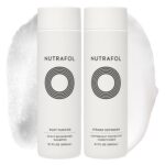 Nutrafol Shampoo and Conditioner, Cleanse and Protect Hair and Scalp, Improves Hair Volume, Strength and Texture, Physician-formulated for Thinning Hair, Color Safe - 8.1 Fl Oz Bottle