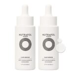 Nutrafol Women's Hair Serum, Supports Visibly Thicker and Stronger Hair, Vegan, Lightweight and Fast-Absorbing
