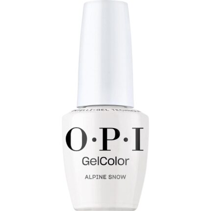 OPI GelColor LED Cure Gel Nail Polish | White, Gray & Black Shades | Salon-Quality Shine, Long-Lasting Wear | Easily Soak Off Removal | Vegan & HEMA Free | 0.5 Fl Oz