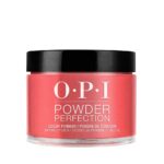 OPI Powder Perfection | Reds | Opaque, Sheer, Crème Nail Dipping Powder | Up to three Weeks of High-Shine Wear | Acrylic Alternative