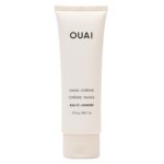OUAI Hand Cream - Thick, Creamy Balm with Coconut Oil, Murumuru Butter and Shea Butter - Hydrating Moisturizer for Soft Hands - Use Daily to Deeply Nourish Skin (3 Oz)