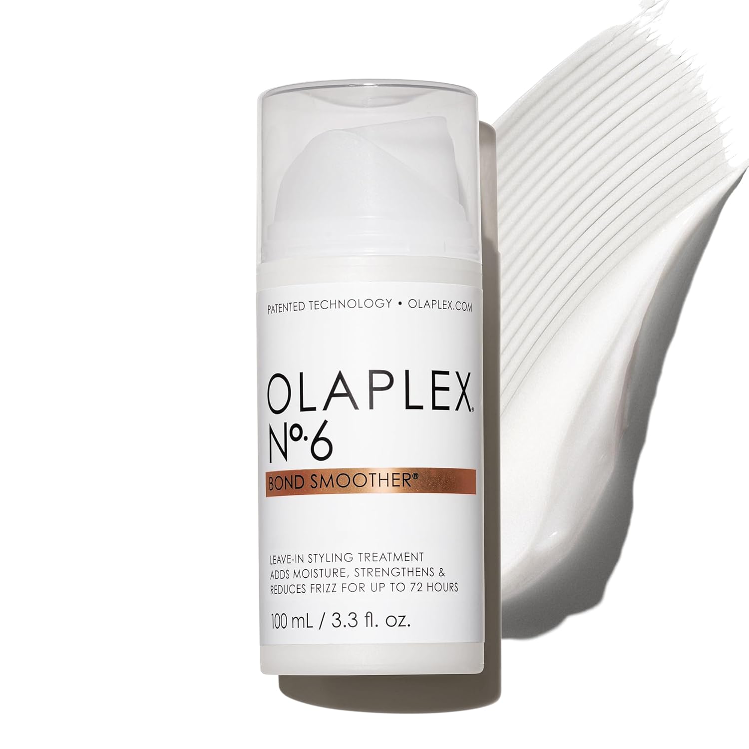 Olaplex Nº. 6: Leave-In Treatment for Smoother, Stronger Hair Olaplex Nº. 6 Bond Smoother: Leave-In Styling Treatment | Smooths, Conditions, & Strengthens | Frizz Control for Up to 72 Hours