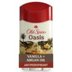 Old Spice Dry Feel Antiperspirant Deodorant for Men, 24/7 Long Lasting Freshness, 24/7 Sweat & Odor Protection, Gentle on Skin with Skin Conditioners, Oasis with Vanilla + Argan Oil Scent, 2.6 oz