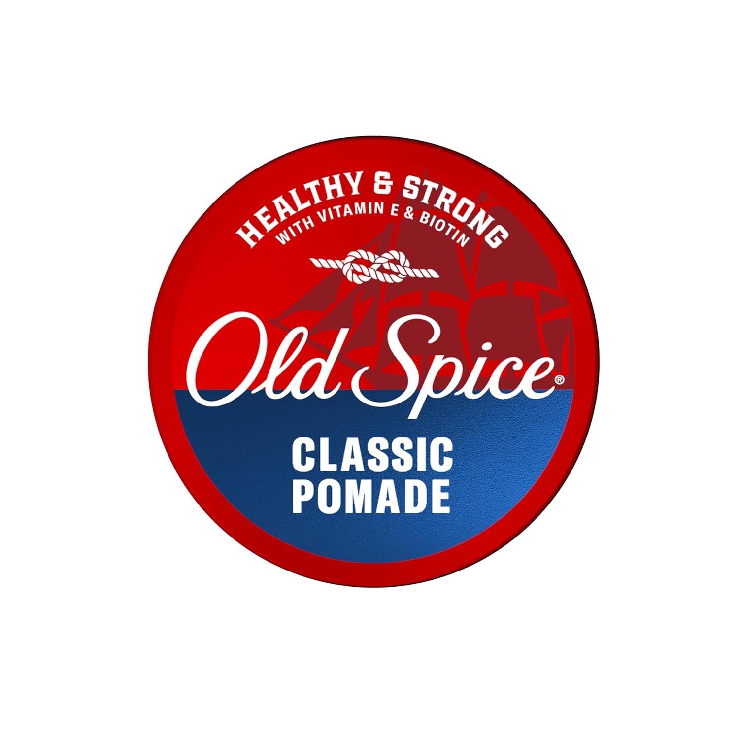 Old Spice Hair Pomade: Strong Hold, Matte Finish, 2.22 oz Old Spice Mens Hair Pomade, Healthy & Strong with Vitamin E & Biotin, Mens Hair Styling Pomade, Medium Hold, Matte Finish, 2.22 oz
