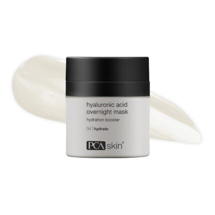 PCA SKIN Overnight Face Mask, Hyaluronic Acid Overnight Mask, Brightening Face Mask Rejuvenates and Hydrates Skin Overnight, Helps Boost Skin Radiance and Luminosity, Anti Aging Face Mask, 1.8 oz Jar