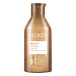Redken All Soft Conditioner - Moisturizes & Hydrates Dry, Brittle Hair, Softens, Smooths & Adds Hair Shine, Conditioner & Detangler