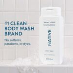 Refreshing Sea Salt & Cedar Body Wash for All Skin Types - Image 2