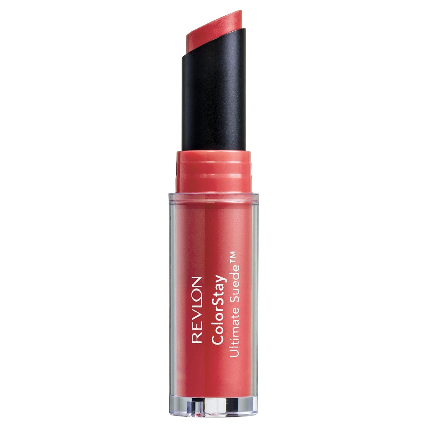 Revlon ColorStay Suede Lipstick: Long-lasting, Hydrating Color in Couture. REVLON ColorStay Ultimate Suede Lipstick, Longwear Soft, UltraHydrating HighImpact Lip Color, Formulated with Vitamin E, Couture (075), 0.09 oz