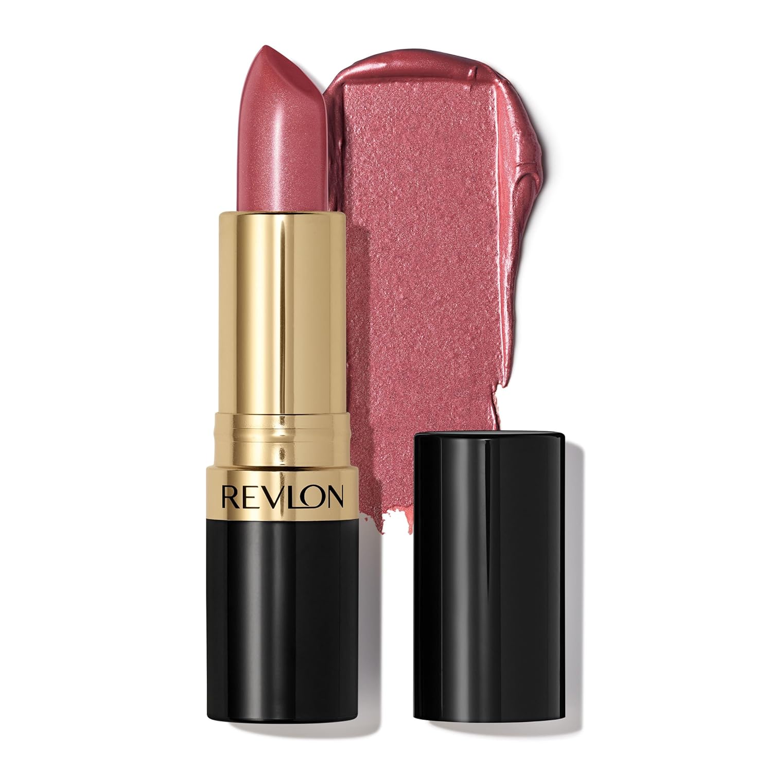 Revlon Super Lustrous Lipstick: Creamy Blushing Mauve for Soft Lips Revlon Super Lustrous Lipstick, Creamy Formula For Soft, Fuller-Looking Lips, Moisturized Feel, Blushing Mauve (460), 0.15 oz