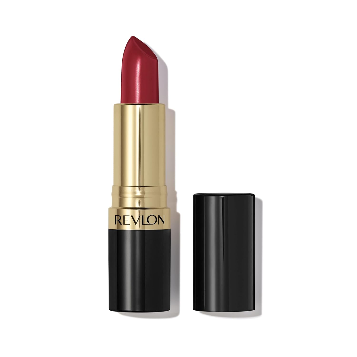Revlon Super Lustrous Lipstick: Creamy, Hydrating Wine Shade Revlon Super Lustrous Lipstick, Creamy Formula For Soft, Fuller-Looking Lips, Moisturized Feel, 525 Wine With Everything, 0.15 oz