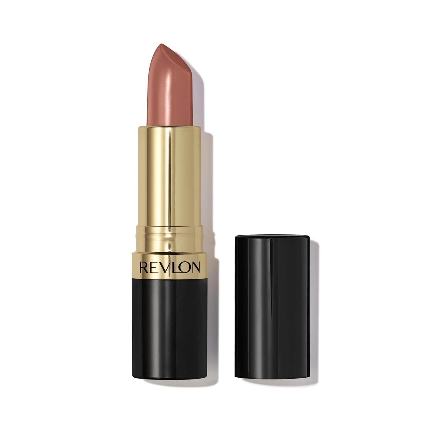 Revlon Super Lustrous Lipstick: Creamy, Moisturizing, Fuller Lips. Revlon Super Lustrous Lipstick, Creamy Formula For Soft, Fuller-Looking Lips, Moisturized Feel, 044 Bare Affair, 0.15 oz