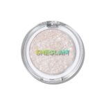 SHEGLAM Enigma Sparkly Eyeshadow Longwear Eyeshadow Single, High-Pigment Eye Shadow Compact, Smooth & Blendable Colors-Pure