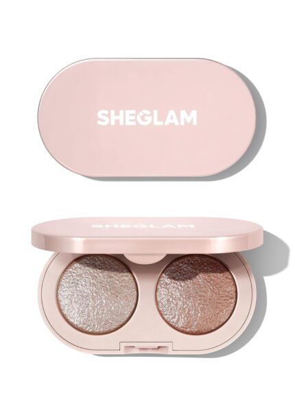 SHEGLAM Prismalight Baked Gelee Eyeshadow Duo-01 Quartz Rising