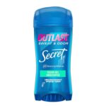 Secret Outlast Antiperspirant Deodorant for Women, Clear Gel, 72hr Sweat and Odor Protection, PH Balancing Minerals, Long Lasting Underarm Deodorant Gel, Unscented, 2.6 oz