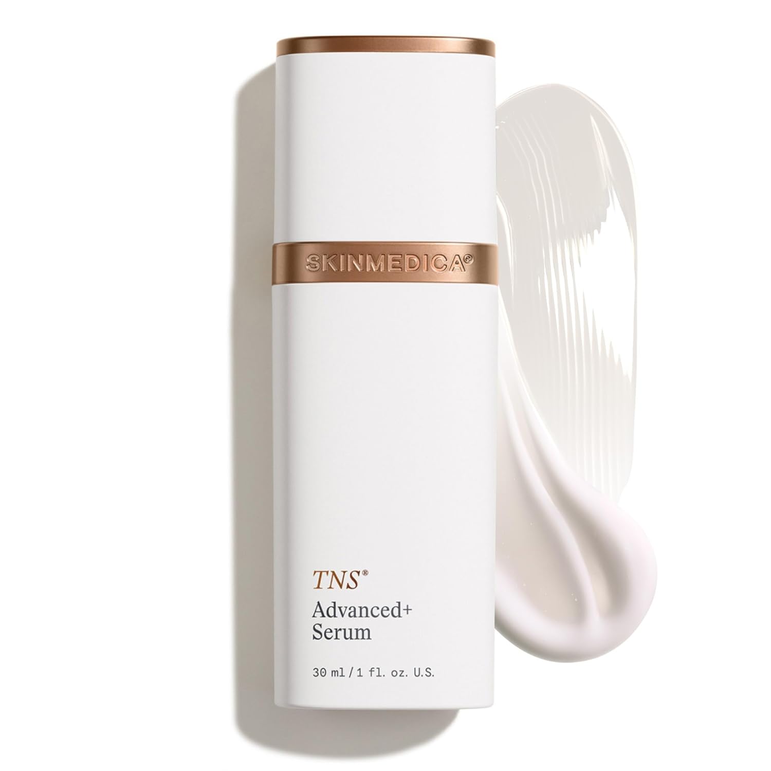 SkinMedica TNS Advanced+ Serum: Reduces Wrinkles, Improves Skin Tone. SkinMedica TNS Advanced+ Face Serum - Multi Peptide Serum to Help Improve the Appearance of Wrinkles, Fine Lines, Skin Tone & Texture (1 oz)
