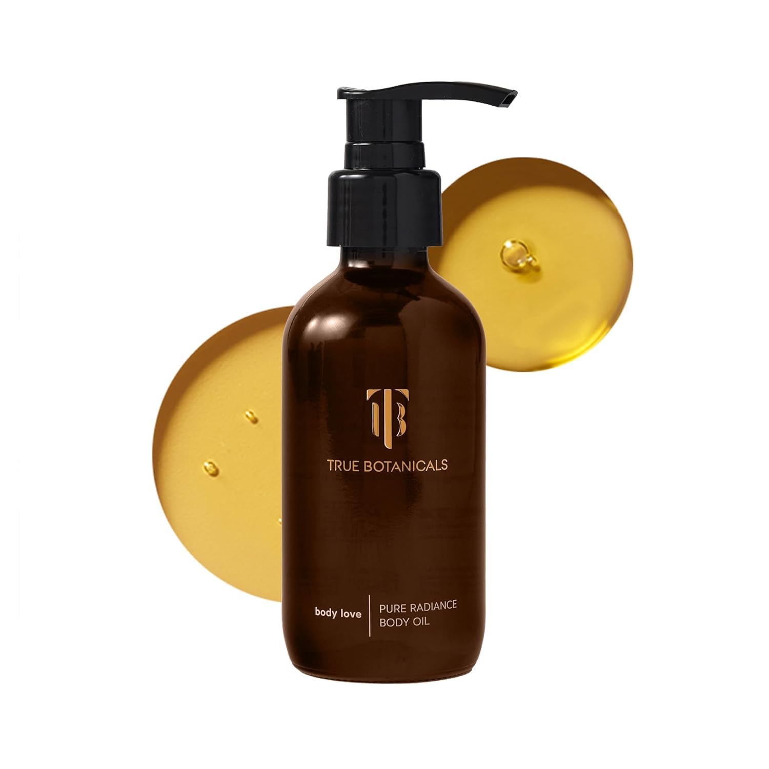 True Botanicals Pure Radiance Body Oil | Anti-Aging, Vegan Moisturizer True Botanicals Pure Radiance Body Oil | Anti-Aging Body Oil for All Skin Types | Moisturize & Restore Skin Health | Dermatologist Tested, All Natural, Vegan, Clinically Proven | 3.9 fl oz | 114 ml