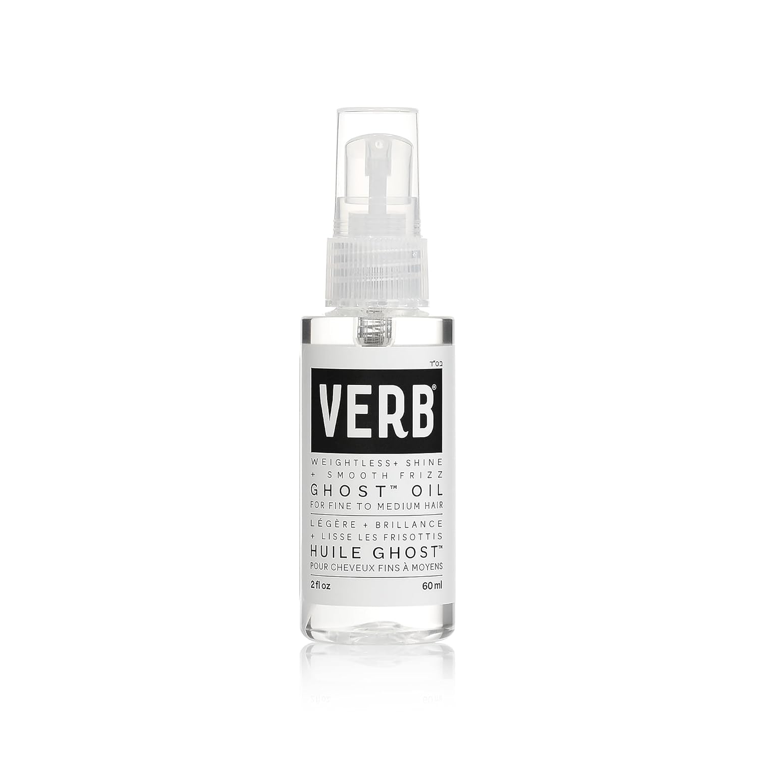 VERB Ghost Oil: Lightweight Frizz Control and Shine for Fine VERB Ghost Oil - Weightless Hair Oil for Fine to Medium Hair - Smooths Frizz, Adds Shine - No Parabens, Gluten or Harmful Sulfates