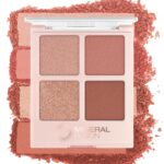 Mineral Fusion Eyeshadow Palette | Vegan Eye Makeup with Matte, Satin, and Shimmer Finishes | Natural, Lightweight Formula (Summer Vacation)
