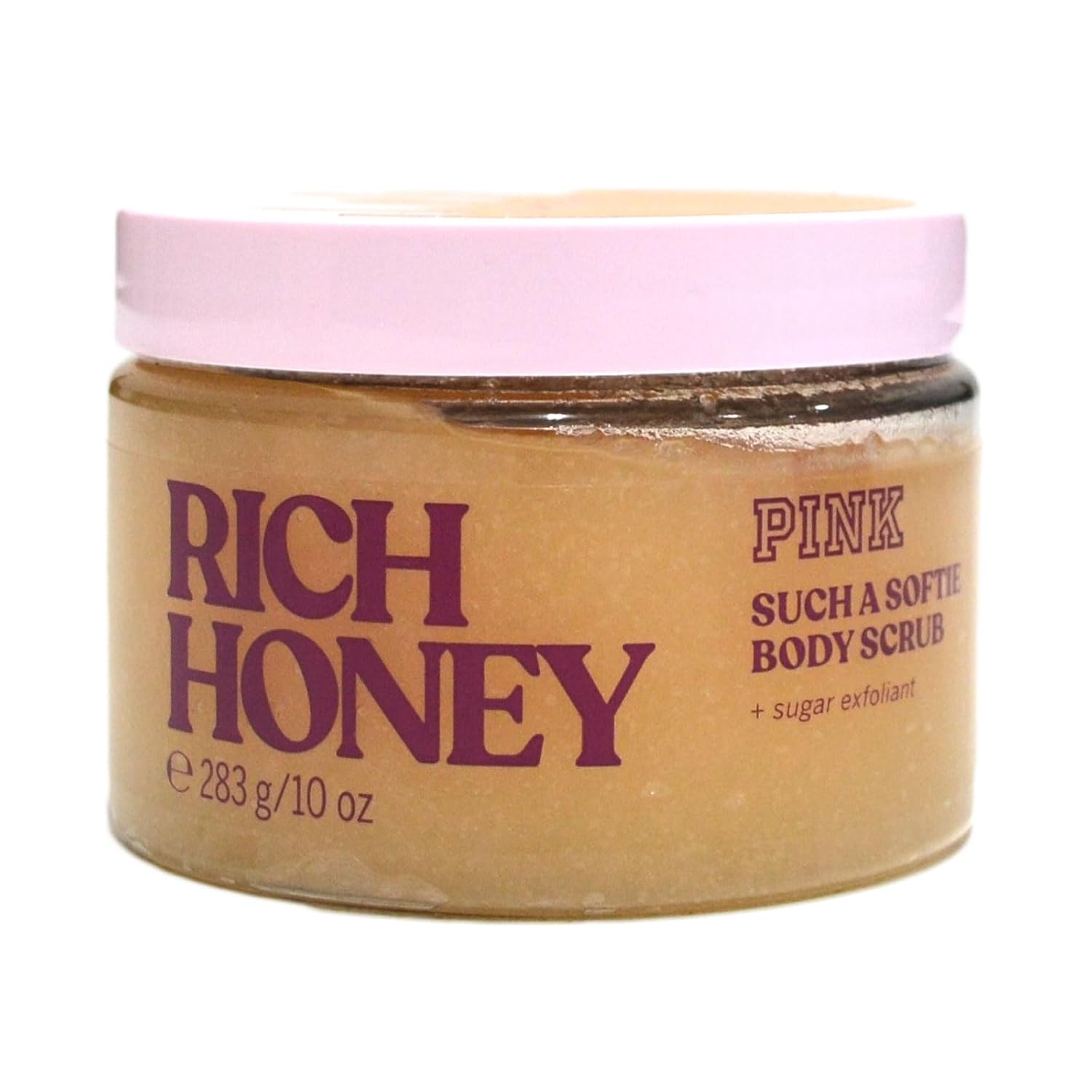 Victoria's Secret Pink Softie Body Scrub - Rich Honey, 10 Victoria's Secret Pink Such A Softie Body Scrub 10 Oz (Rich Honey)