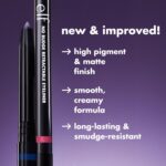 e.l.f. No Budge Eyeliner: Creamy, Bold, Waterproof, Vegan Black. - Image 2