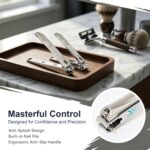 9-in-1 Professional Manicure Pedicure Set with Magnetic Case - Image 4