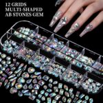 FANDAMEI Nail Charms & Rhinestones: Colorful Nail Art Kit - Image 4
