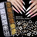 Teenitor 4-Box Nail Charm and Gem Set with Tools - Image 4