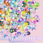 38,000-Piece Multicolor Jelly Rhinestones Bedazzling Kit with Glue - Image 4