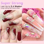 Makartt Rhinestone Nail Glue: Strong 3D Gel for Art - Image 4