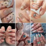 Bohemian Nail Art Stickers: Metallic 5D/3D Designs, 9 Sheets - Image 2