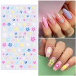 Spring/Summer 5D Flower Nail Art Stickers for DIY Decor - Image 3