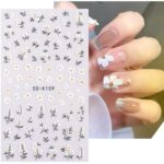 Spring/Summer 5D Flower Nail Art Stickers for DIY Decor - Image 4