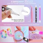 Multicolor Rhinestone Kit: 40,000 Gems & Tools for Crafts - Image 3
